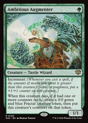 MTG Ambitious Augmenter [SOS] #140