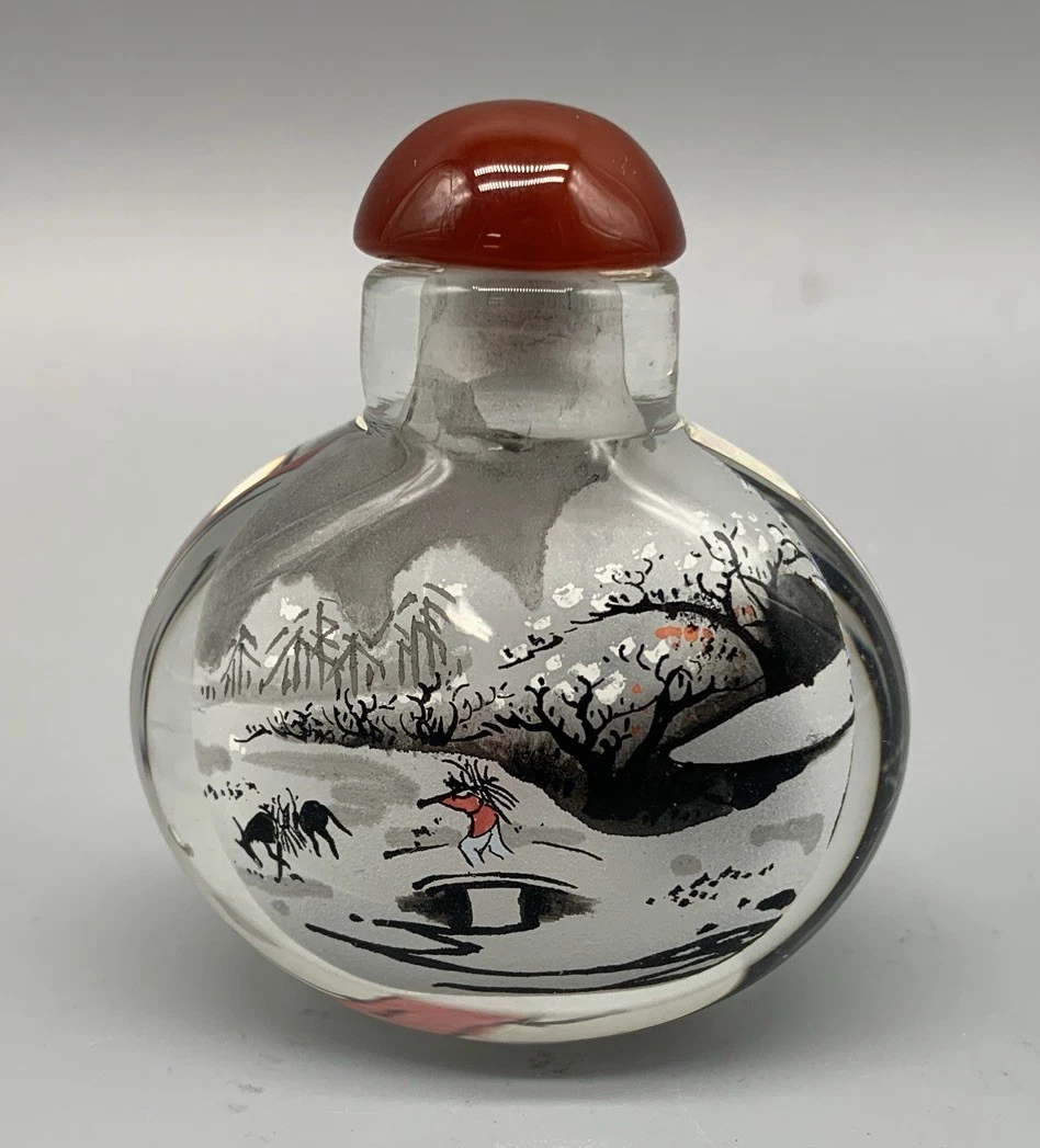 中国内画鼻烟壶| eBay