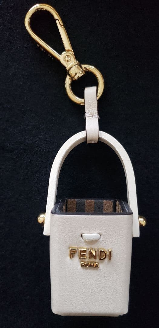 FENDI Perfume Holder Charm Unused Silver Bag Accessory | eBay