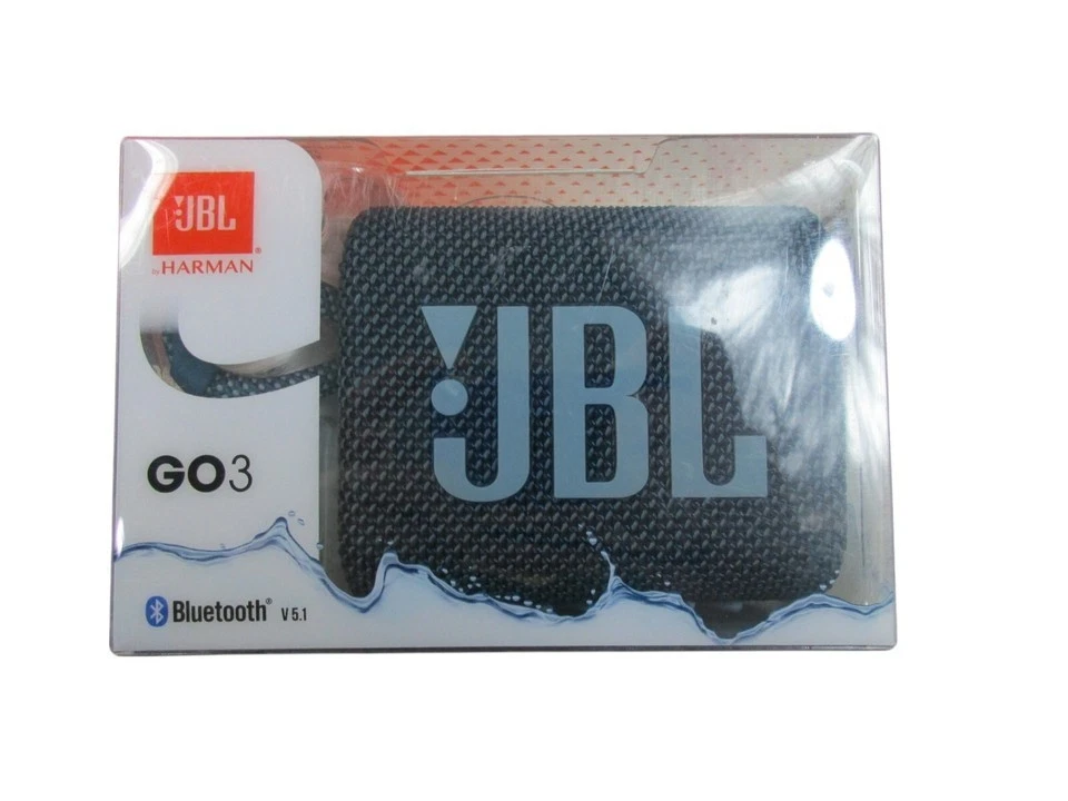 JBL Go 3 Altoparlante Portatile con Bluetooth BLU sigillato originale da Italia! - Immagine 3 di 4