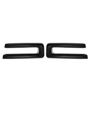Front Grille Trim Compatible with 2019-2024 Dodge Ram 2500 3500 Matte Black
