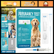 Dog Pregnancy Test Kit - 15-Minute Accurate Results  Easy Test Strips for Pets