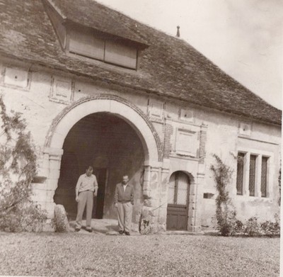 Museum in Diors, France, Indre, Elegant French Archway VINTAGE PHOTO