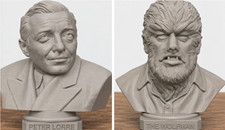 Product Image: The Wolfman and Peter Lorre Busts, Classic, Universal Monsters, Legend, Horror