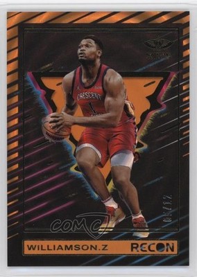 2023-24 Panini Recon FOTL FOTL Holo Orange 5/12 Zion Williamson #31 1pe9