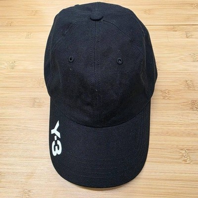 yohji yamamoto キャップ Y-3 adidas YOHJI YAMAMOTO Cap Black Logo | eBay