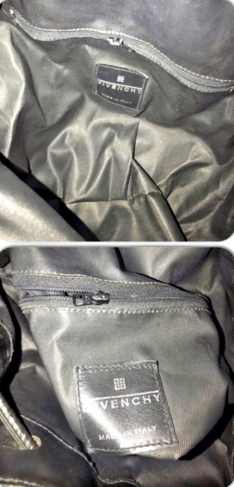 Givenchy Drawstring Monogrammed Canvas Leather Sh… - image 9