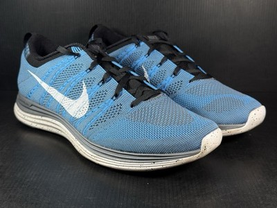 Nike Flyknit One+ Blue Glow SIZE 11.5 JORDAN AIR MAX SUPREME INFRARED WU-TANG