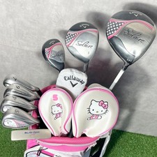 Ladies Callaway Solaire Club Set 1W 5W 6H 7i 9i Pw Sw PT 8pc RH Women Graphite