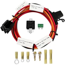 JY Performance Electric Fuel Pump Relay Kit for 12V System 40 AMP Waterproof... 