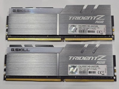 G.Skill TRIDENT Z RGB DDR4 32GB×２枚 G.SKILL 32GB (4 x 8GB) TridentZ RGB Series DDR4 PC4-32000 4000Mhz
