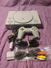 Sony PlayStation 1 Gray Console Original PS1 Tested And Working