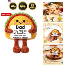 Mini Fathers Day Dad Gifts for Men from Daughter Son Wife Positive Handmade C...