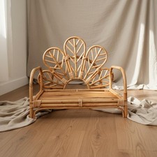 Cesta in Rattan per Fotografia Neonati Fatto a Mano per Fotografi
