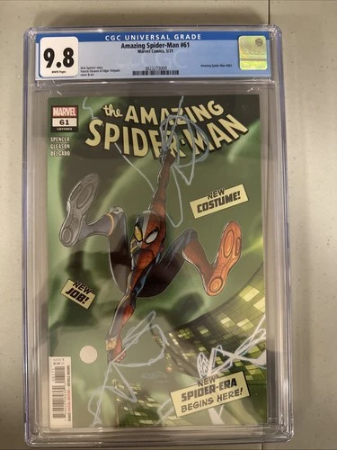 Amazing Spider-Man #61 (LGY #862) (NEW COSTUME) (2021) CGC 9.8