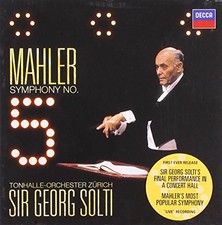 Mahler, G. - Symphony No. 5 (Solti, Tonhalle Orchestra Z... - Mahler, G. CD 92VG