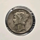 1942-D Mercury Dime 90% Silver US Mint Denver