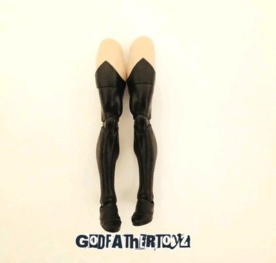 MARVEL LEGENDS FEMALE LEGS LEGGINGS  FEET ONLY CUSTOM FODDER 