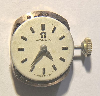 Omega Damen Kaliber 481 - Uhrwerk - Anker gebrochen, der Rest des Uhrwerks OK