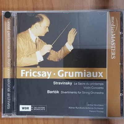 FERENC FRICSAY stravinsky / bartok EX/EX (CD Album, Klassik, Medici Masters)