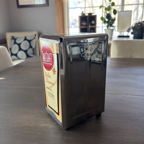 TableCraft doppelseitiger Serviettenspender Edelstahl - Bild 10 von 13
