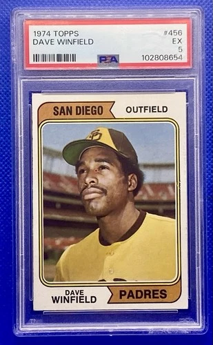 1974 Topps Dave Winfield #456  PSA 5   GC560
