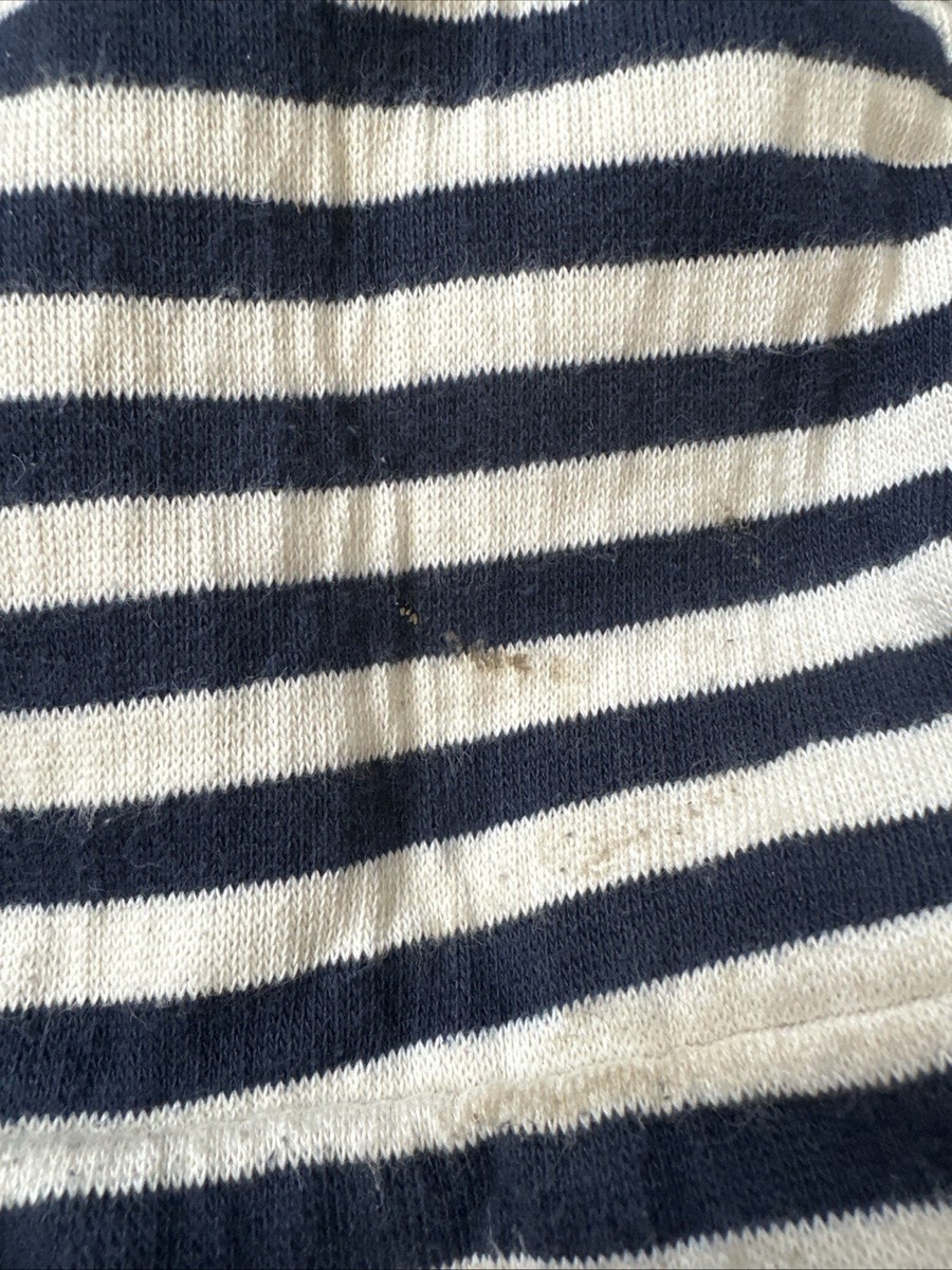 John Golt Switzerland Navy & Cream Stripped Backpack EUC, New no Tag John galt navy backpack - Gem main image 4