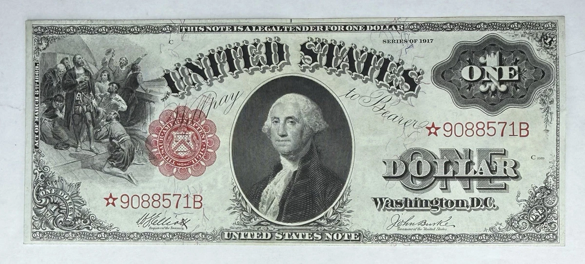 Uncirculated $1 1917 Year United States Large Size Notes for sale