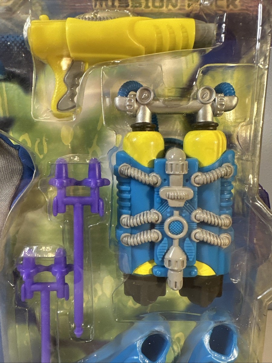 Max Steel Combat Diver Mission Pack Action Figure Accessories 1999
