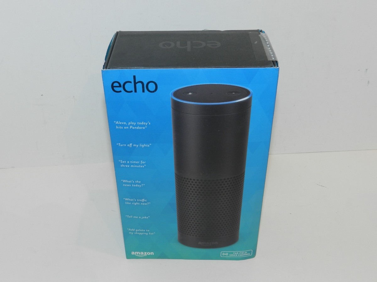 Amazon Echo (1st Generation) Smart Assistant - Black for sale