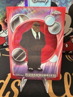 2026 Topps Chrome Disney Cobra Bubbles Red Refractor 4/5 Lilo & Stitch