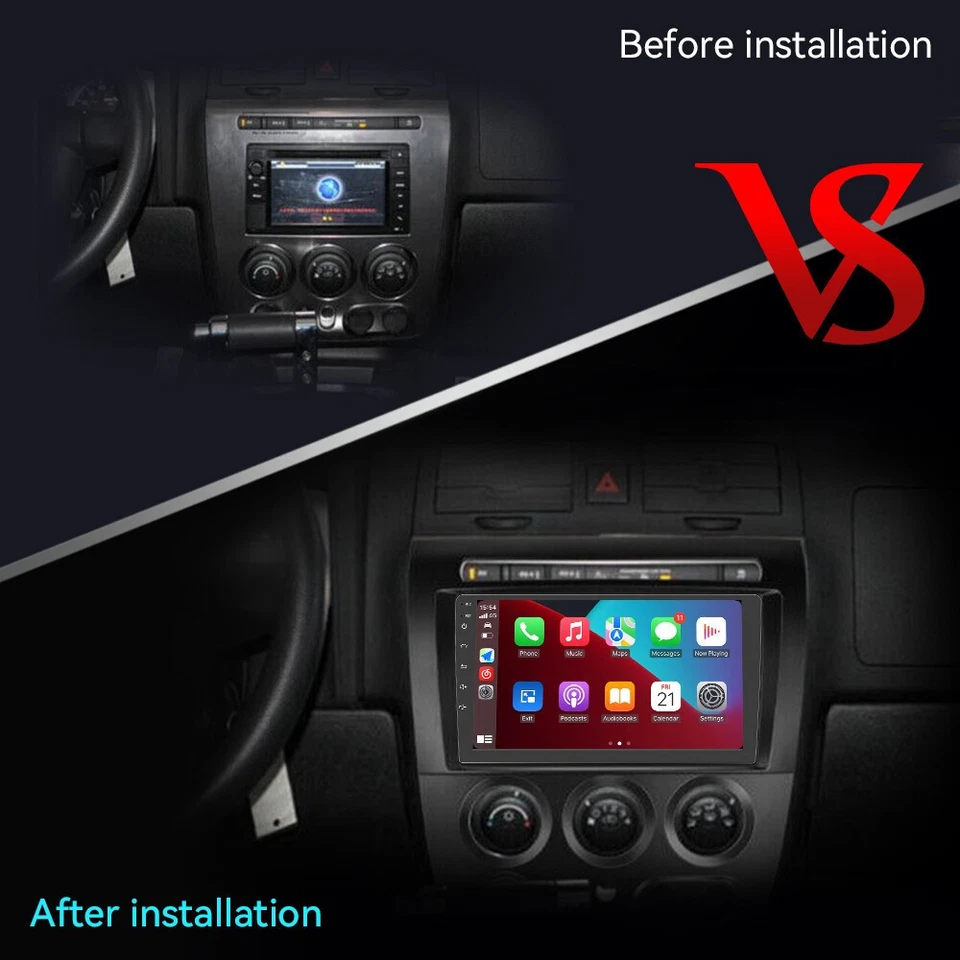 Radio estéreo para coche 9" Android 13 para Hummer H3 2005-2010 Carplay GPS navegación WIFI 64G Foto 4 de 4