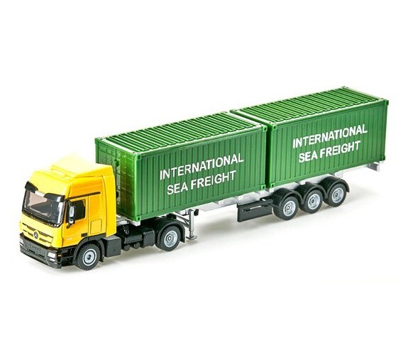 SIKU 1:50 Mercedes-Benz Truck with Container Diecast Model