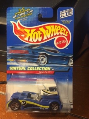 2000 Hot Wheels Virtual Collection Semi Fast #118