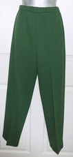 Vintage 70s Green Polyester Stretch Pants Vera W24