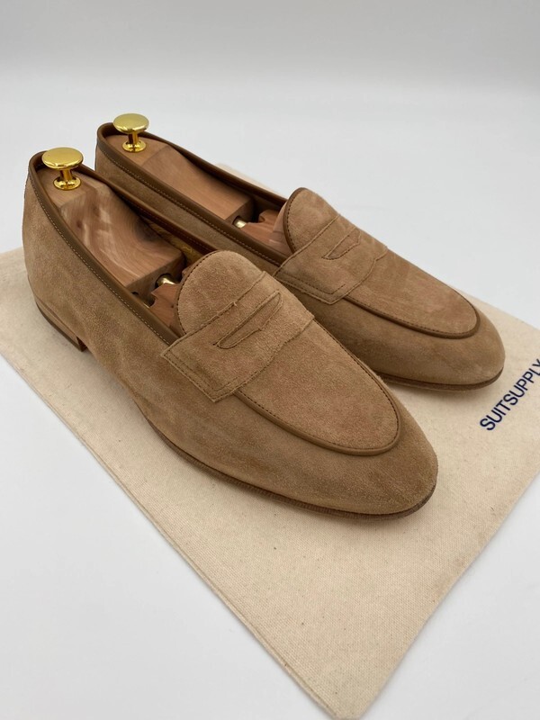 Suitsupply Leather Loafers Moccasins Suede Calf Leather EU43 UK9 US10 image 2
