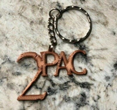 2pac keychain Tupac Shakur Logo Keyring | eBay