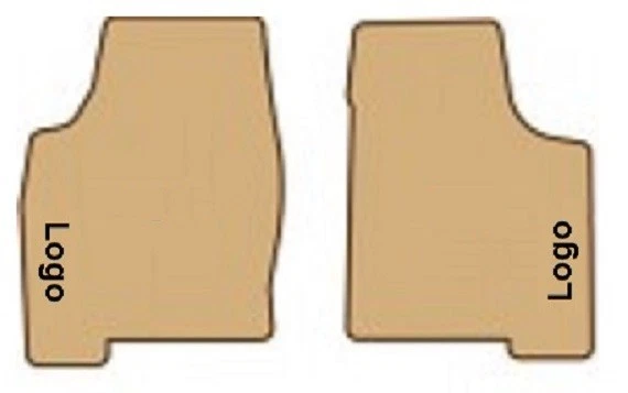 Lloyd Mats Velourtex Cadillac SRX Sideways Front Floor Mats (2004-2014) Foto 4 de 4