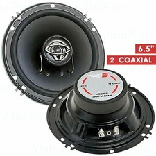 2x CERWIN VEGA XED62 6.5" 2-Way 300 Watts Power Coaxial Speakers Power Handling
