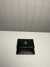 Lladro Society Leather Coin / Change Purse with Porcelain Logo