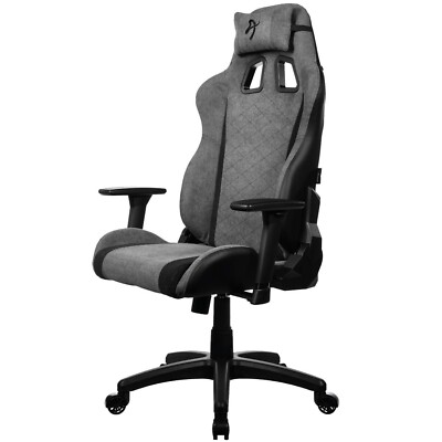 Arozzi Avanti Soft Fabric Gaming-Stuhl Bürostuhl Sessel max. 120kg grau