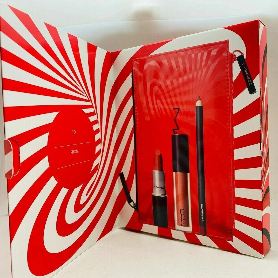 MAC Best-Kept Secret Lip Kit: Neutral A Holiday-Exclusive Lip Kit Trio - NIB