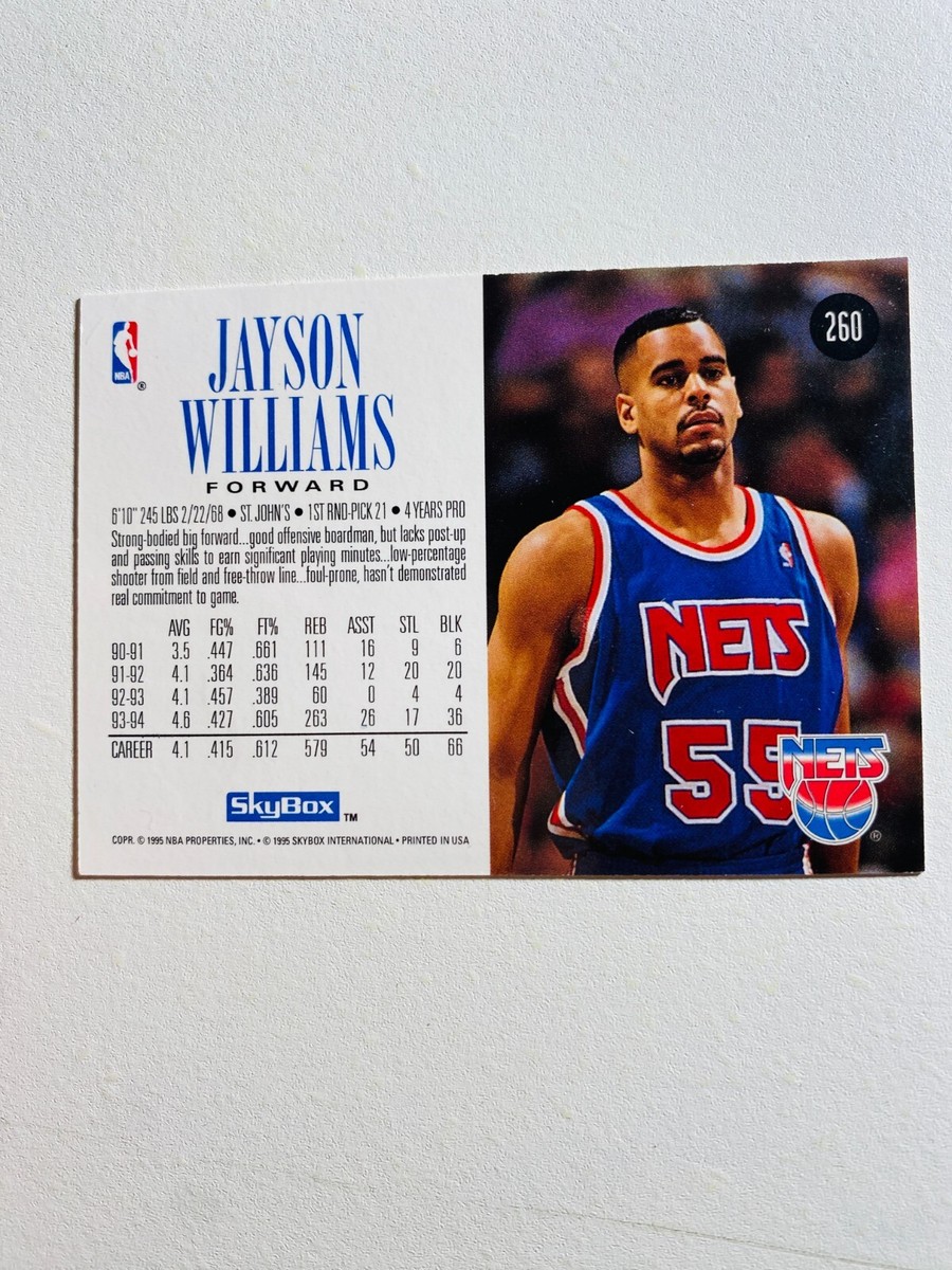 nbaカード　jason williams カードセット Jason Williams 2000 Upper Deck Victory Basketball Card