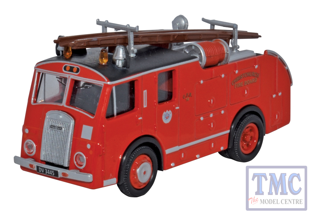 76F8007 Oxford Diecast 1:76 Scale OO Gauge Dennis F8 New Zealand Fire Service