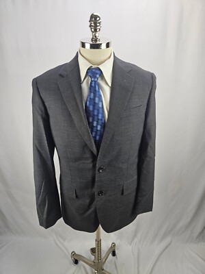 J. Crew Ludlow Tollegno 1900 Men's Gray Wool Blend Blazer 40R