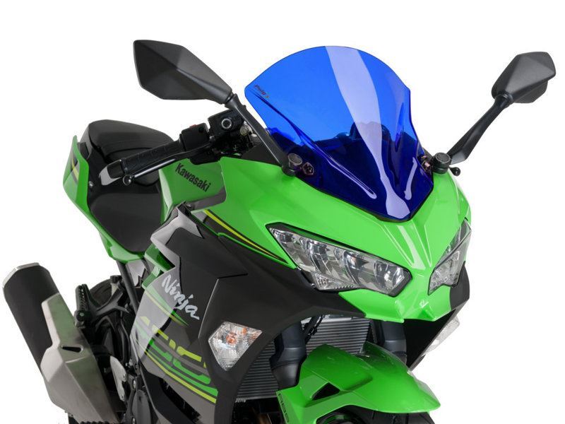 Puig Blue Z-Racing Screen Kawasaki Ninja 7 Hybrid 2024-2025