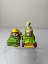 Tiny Toon Adventures 1992 McDonalds Happy Meal Set of 2 Warner Bros Loose Toys