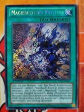 MISPRINT! MAGIEBUCH DES MEISTERS - CBLZ-DE062 Secret Rare / 1. Aufl Exc Medraut