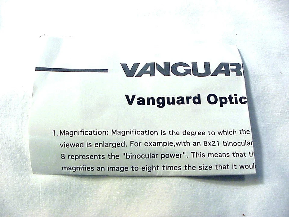 Vanguard 10x25 DCF Binoculars w/ soft case,strap | No boxed | NOS | New | $41 - Image 4 of 4