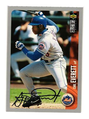 1996 Collector's Choice #219 Carl Everett Silver Signature | eBay
